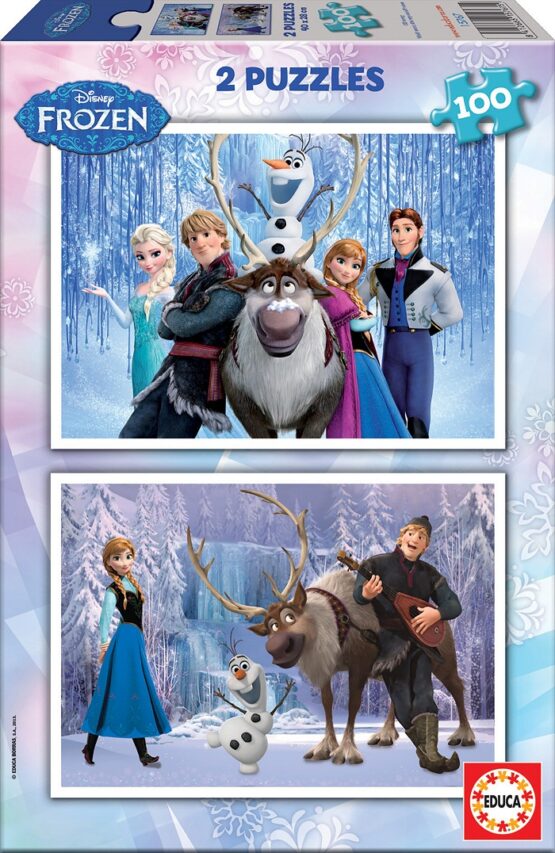 2X100 FROZEN PUZZLE