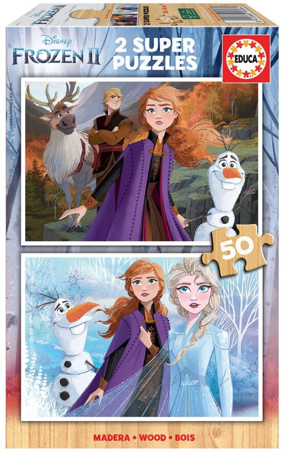 2X50 FROZEN 2 PUZZLE